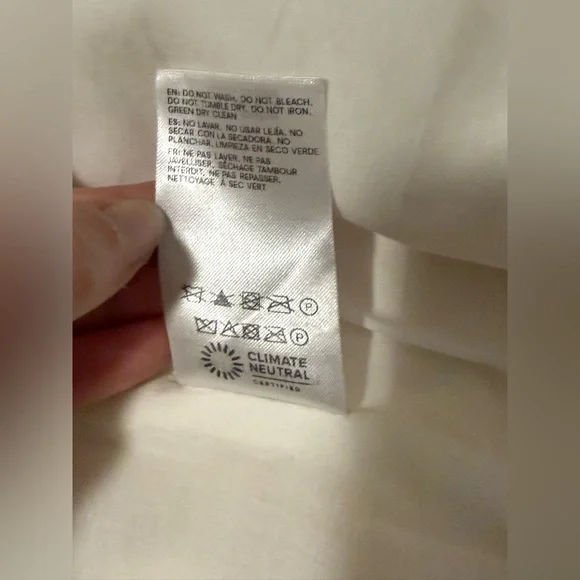 NWT - Reformation Casey Vest in Sugar Cream Size Large - Picture 6 of 6